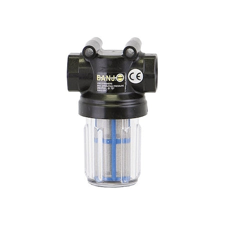 Inline Strainer, 4 1/4 in H, 297 micron