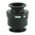 Check Valve, Inline Spring, 2 in Flanged, Polypropylene Body, 150 psi, 4.78 in OAL