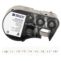 Label/RibbonCartridge,White,Semi-Gloss