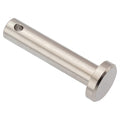 Precision Clevis Pin, 13 mm Dia, Stainless Steel, 1 PK