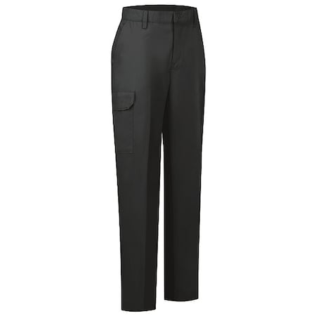 Women's Work Pant, 20, Black, 35% Cotton, 65% Polyester