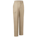 Women's Work Pant, 8, Khaki, 35% Cotton, 65% Polyester