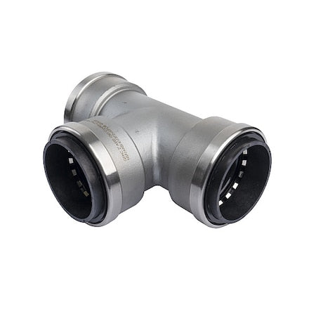 Tee, SS, Push-Fit 2", 2", 2"