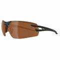 Salita, Safety Glasses, Anti-Fog, Amber Lens, Black Frame, Half-Frame, Polarized