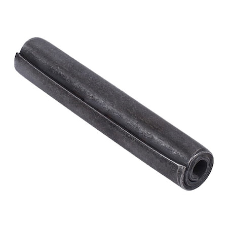 Slotted Spring Pin, 5/16 in Outside Dia, 1-1/2 in L, Steel, 5 PK