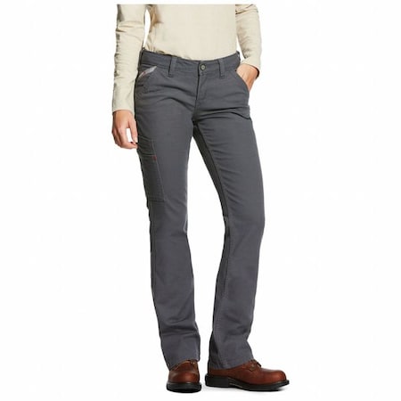 Women's Flame Resistant Pants, 14 cal/sq cm, L 9 oz DuraLight Stretch Canvas
