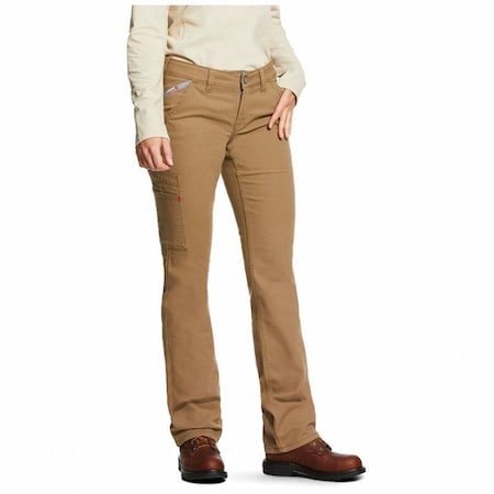 Women's Flame Resistant Pants, 14 cal/sq cm, 1X 9 oz DuraLight Stretch Canvas