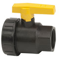 Manual 2-Way Ball Valve,NPT,Polypro