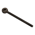 Fixed Rod End, Stainless Steel, Black Oxide, 1/4"-28 Thrd Sz, 2 1/2 in Thrd Lg