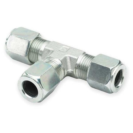 Tee, SS, Comp 1/4", Comp 1/4", Comp 1/4"