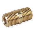 3/8" MNPT x 1-1/8" TBE Brass Close Pipe Nipple