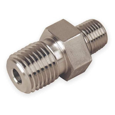 Hex Nipple, 1/8in.x1/8in., NPT, 9700 psi