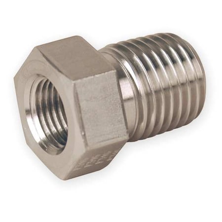 Reducing Bushing, Carbon Steel, MNPT, Hex Size: 5/8"