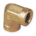 90 Degrees Elbow Brass Pipe Fitting, 1/2 in Female NPT X 1/2 in Female NPT
