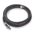 3/4" ID x 25 ft Rubber Steam Hose BK