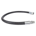 3/4" ID Rubber Steam Hose BK