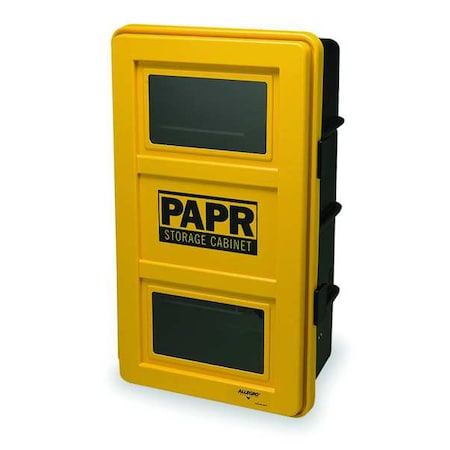 PAPR Wall Case, ABS Plastic Material, Yellow/Black