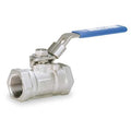1/4" FNPT Stainless Steel Fire Safe Ball Valve Inline