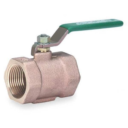 Disc Valve,1 Pc,1/4 In,Bronze,FNPT