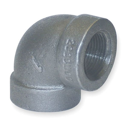 1/2" FNPT Galvanized 90 Degree Elbow, Saturated Steam Pressure: 300 psi