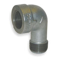 3/4" FNPT x MNPT Galvanized 90 Degree Street Elbow