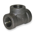 Tee Tee, 1/2" Pipe, FNPT, Malleable Iron, Class 300