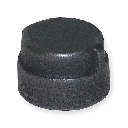 Cap Cap, 3/8" Pipe, FNPT, Malleable Iron, 300