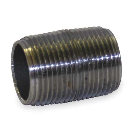 PipeNipple,Steel,11/4",NPTxNPT,13/8"