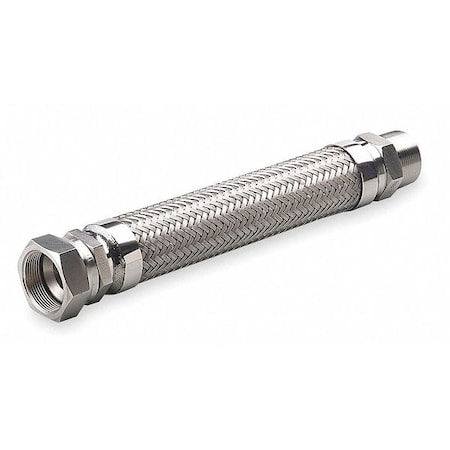 1/4" Dia x 36" L 321 SS Flexible Metal Hose