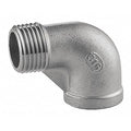 3/8 in x 3/8 in 304 Stainless Steel Street Elbow, Class 150, Male x Female NPT Threads