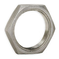 1-1/4 in FNPT 304 Stainless Steel Locknut, Class 150, 2-1/16 in Hex Size