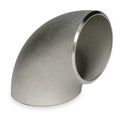 2 in. 304L Stainless Steel Butt Weld 90 Degree Short Radius Elbow Schedule 10