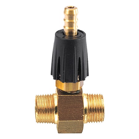 ChemicalInjector, BSP, 4 gpm, Brass, Adj