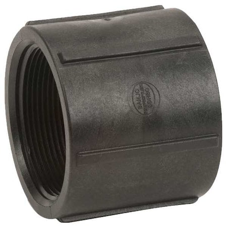Coupling, Polypropylene, 3", Schedule 80, 300 psi Max Pressure