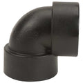 90 Degree Elbow, Polypropylene, 2", Schedule 80, 300 psi Max Pressure