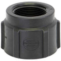 Reducing Coupling, Polypropylene, 1-1/2" x 1-1/4", Schedule 80, 300 psi Max Pressure