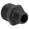 Reducing Nipple, Polypropylene, 1-1/2" x 1", Schedule 80, 300 psi Max Pressure