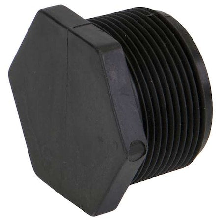 Plug, Polypropylene, 1-1/2", Schedule 80, 300 psi Max Pressure