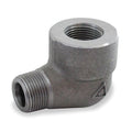 90 Degree Street Elbow 90 Degree Street Elbow, 1-1/4" Pipe, FNPT x MNPT, Black Forged Steel
