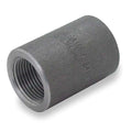 Coupling Coupling, 1-1/2" Pipe, FNPT, Black Forged Steel, Class 3000