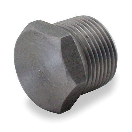 Hex Head Plug Hex Head Plug, 3/8" Pipe, MNPT, Black Forged Steel