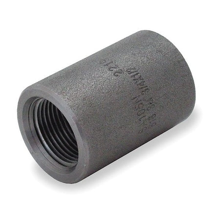 Reducer Reducer, 1-1/2" x 1-1/4" Pipe, FNPT, Black Forged Steel, Class 3000