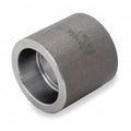Coupling Coupling, 1" Pipe, Socket Weld, Black Forged Steel, Class 3000