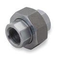 Union Union, 1/4" Pipe, FNPT, Black Forged Steel, Class 3000