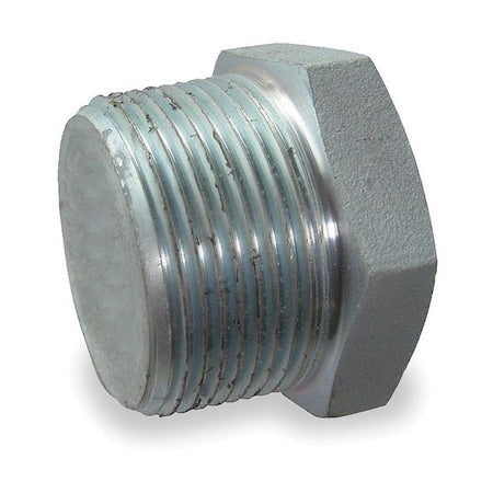 1/4" MNPT Galvanized Hex Head Plug