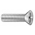 M6-1.00 x 8.6 mm Phillips Flat Machine Screw, Zinc Plated Steel, 25 PK