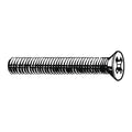 #8-32 x 5/16 in Phillips Flat Machine Screw, Plain 18-8 Stainless Steel, 100 PK