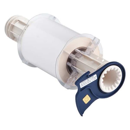 Label Tape Cartridge, White, Labels/Roll: Continuous