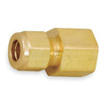 Straight,Brass,Comp.1/4in,FNPT1/4in