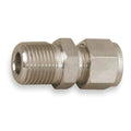 1/2" A-LOK x MNPT SS Male Connector